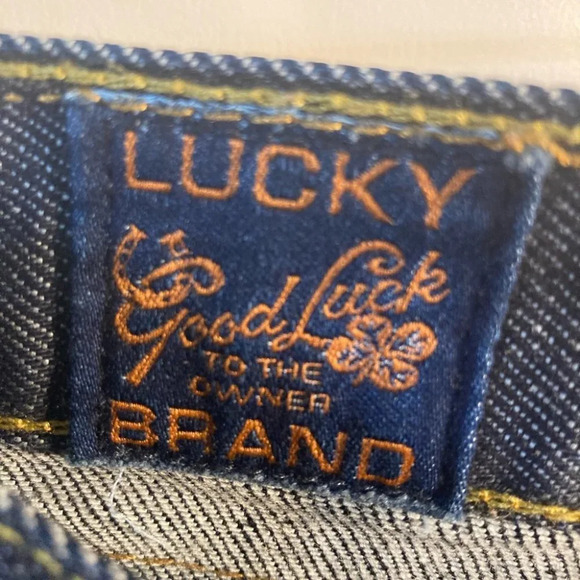 LUCKY BRAND Sz 12 Sweet & Low Denim Boot Cut  Mid-Wash Jeans - Picture 4 of 9